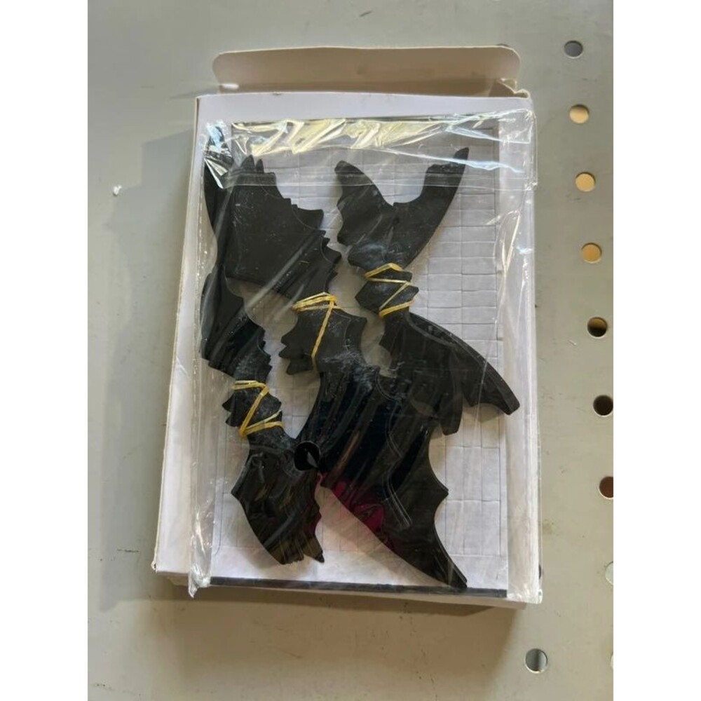 Bats Wall Decor, 120 Pcs Bat Halloween Decoration